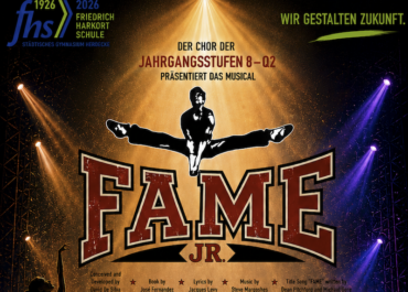 „FAME jr.“ am 09.06. und 11.06.2026 in der Aula – Vorverkauf gestartet!